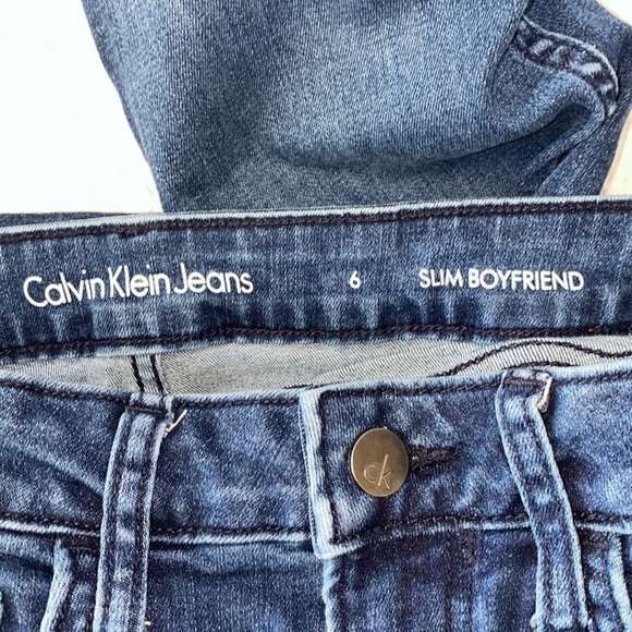 Calvin Klein Slim Boyfriend Jeans - Picture 11 of 13